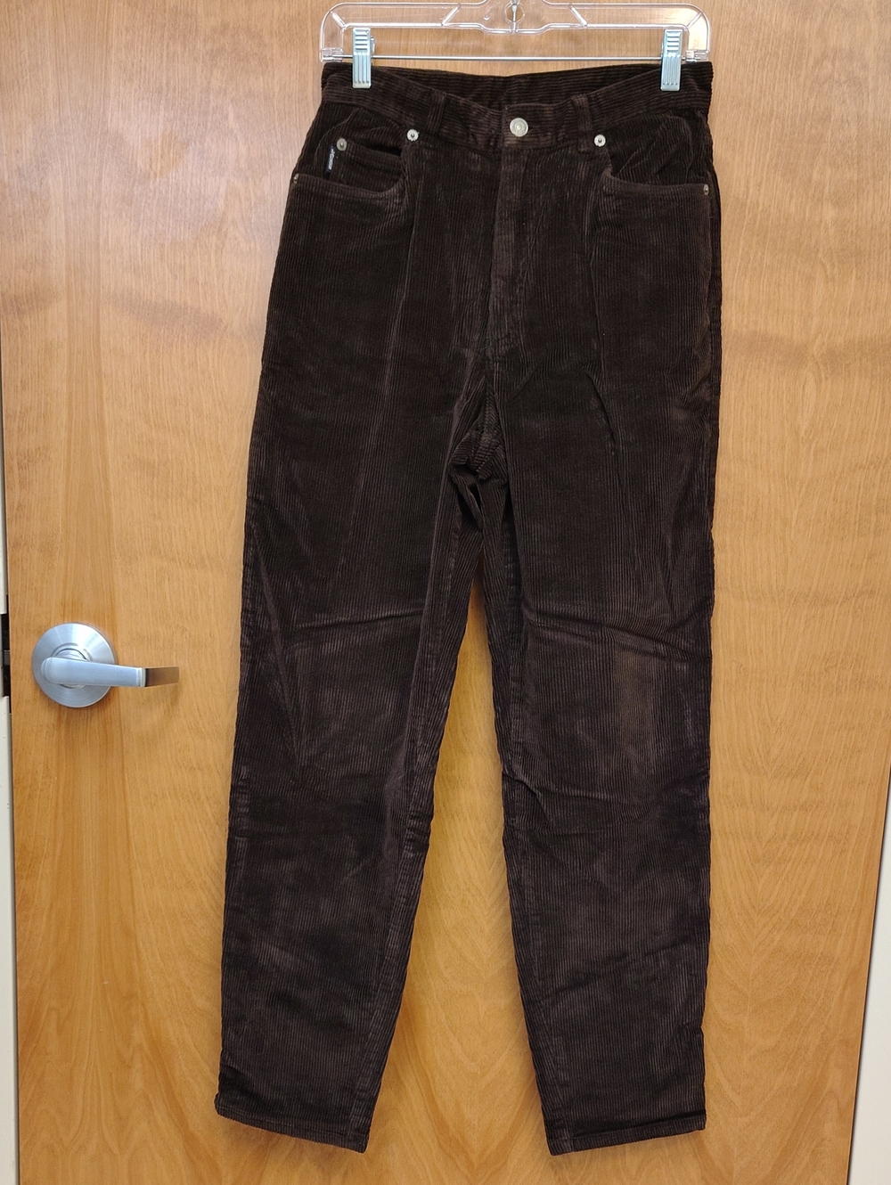 Lauren Ralph Lauren Dark Brown Corduroy Pants